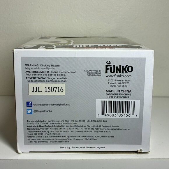 The Rocky horror picture show Riff Raff Funko Pop 212 BOX ONLY NO FIGURE - Picture 6 of 6